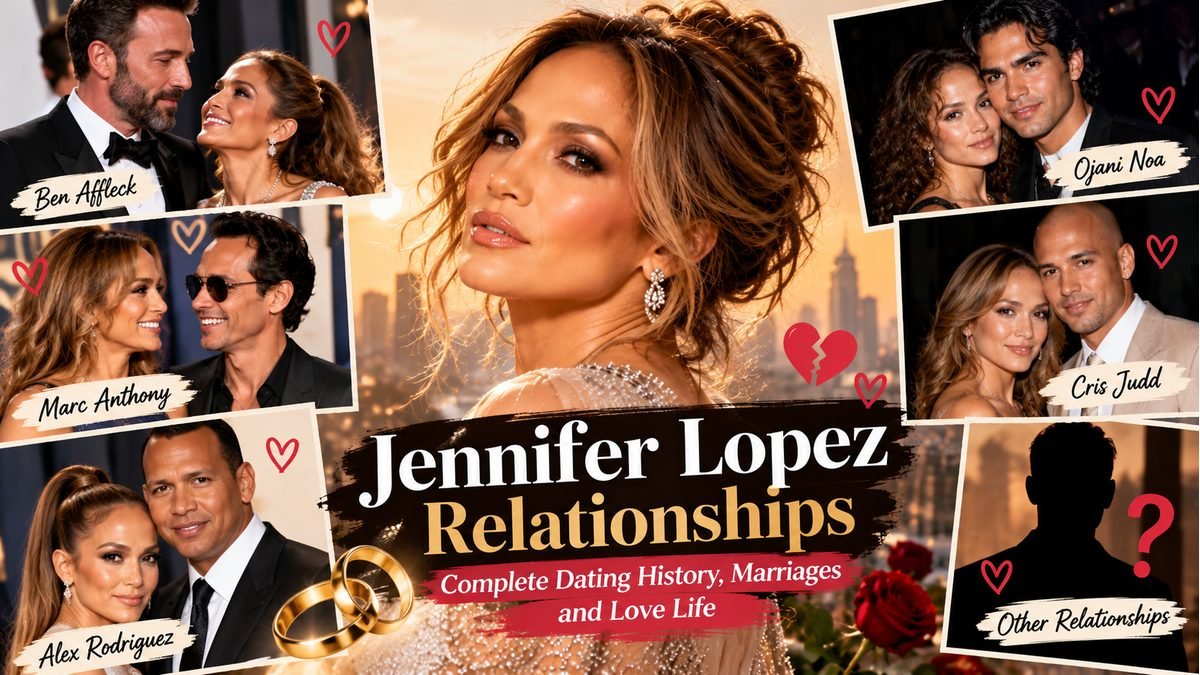 Jennifer Lopez Relationships: Complete Dating History, Marriages and Love Life