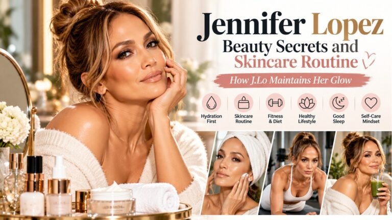 # Jennifer Lopez Beauty Secrets and Skincare Routine: How J.Lo Maintains Her Glow